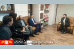 دیداراعضا هیات ورزشهای رزمی با مدیر کل ورزش و جوانان استاد کرمان